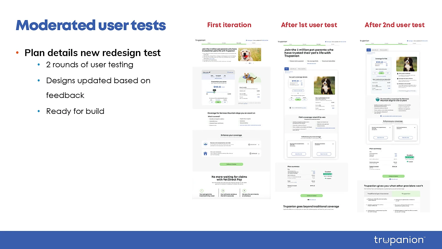 more results of the test